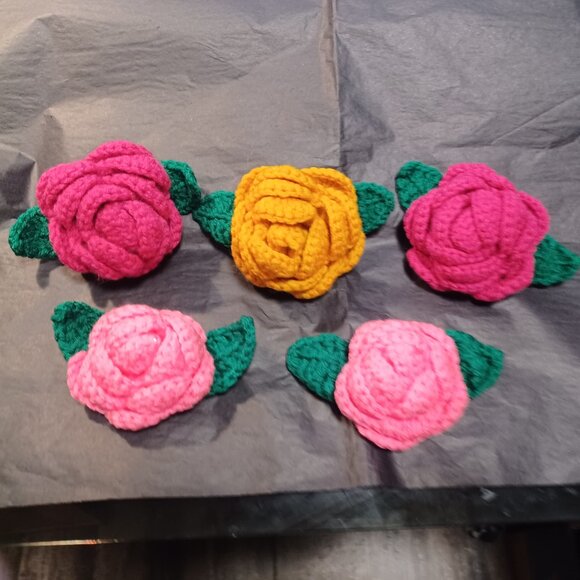Other - Hand Crocheted Roses